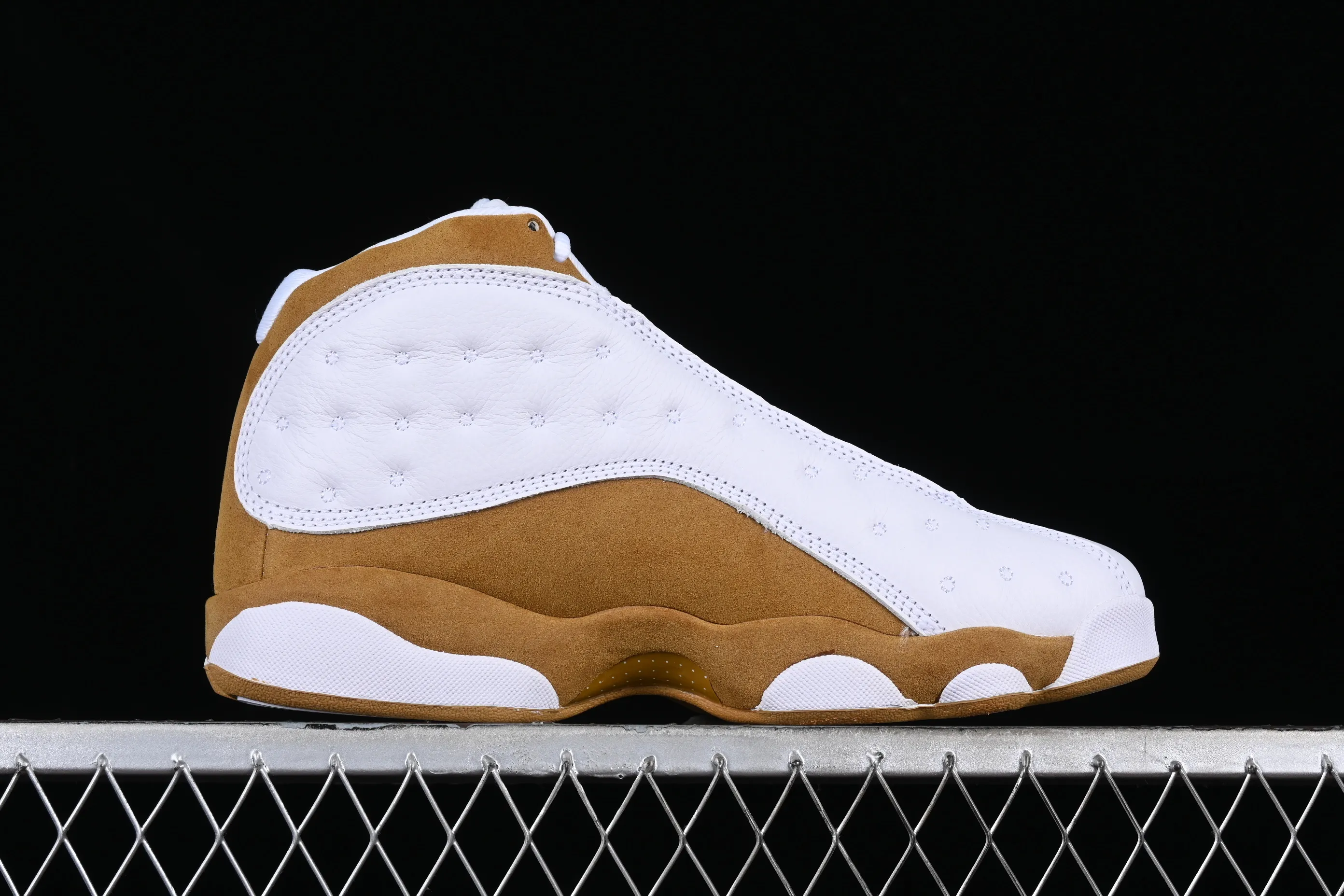 All categories Air Jordan Jordan series basketball shoes Air Jordan 13 pure original Air Jordan 13 Retro "Wheat" AJ13 Joe 13 wheat brown real carbon real cat eye 414571-171